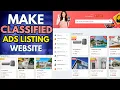 Classified Ads Business Listing Website like Craigslist eBay OLX with WordPress