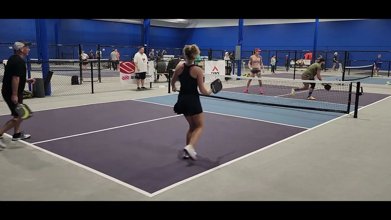 Pickleball Canada! Ontario Regionals OPEN Level. Sara Weiss/ Pat Tardif vs Chad/ Brooke Gold Match