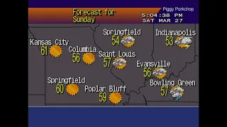 EAS Severe Thunderstorm Warning Saint Louis Missouri NOAA Weather Radio St Louis MO