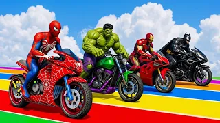 الرجل العنكبوت انقاذ باتمان Spider-Man Rescue batman vs iron man vs venom funny Game GTA 5 superhero