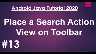 Android Java Tutorial 2020 - 13