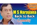 Lagu M S Narayana Back to Back Comedy Scenes
