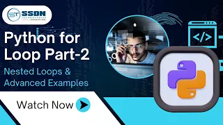 Python for Loop Part-2 Nested Loops Advanced Examples