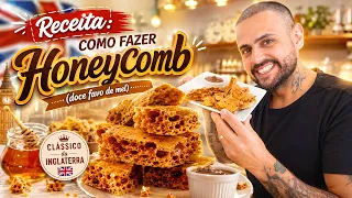 COMO FAZER HONEYCOMB (Doce Favo de Mel) | Ana Maria Brogui