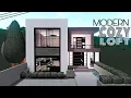 BLOXBURG Modern Cozy Loft House