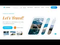 Full Travel Website Frontend Project HTML CSS JS From Scratch