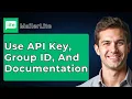 How To Use MailerLite s API Key Group ID And Documentation Generate API Token 2026 Guide