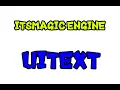 ITsMagic engine - UIText tutorial MagicScript