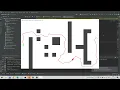Pygame simulation of a motion planning algorithm for a car
