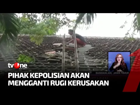 Rumah Warga di Bangkalan Rusak Akibat Pemusnahan Petasan