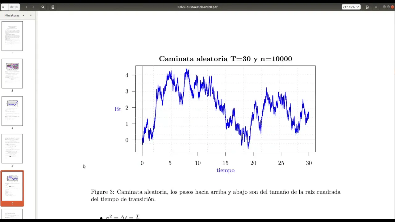 53/54 Productos Financieros Derivados. Breve introducción al Cálculo Estocástico parte 1 de 2.