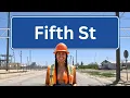 Fifth St Fort Stockton Texas Road Assessment Entire Length
