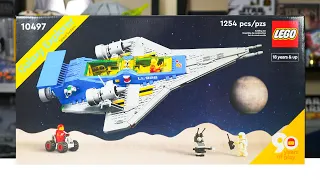 LEGO Icons 10497 GALAXY EXPLORER Review! (2022)