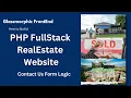 PHP Fullstack Website Contact Us Form Logic