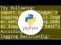 Get Output From the logging Module in IPython Notebook