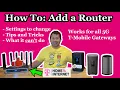 How To Add A Router To T-Mobile Home Internet 5G Gateways - Tips and Tricks