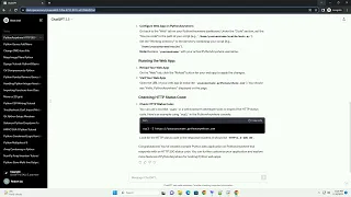 Is pythonanywhere capable to respond with a HTTP 200 status