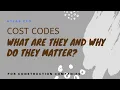 What Are Cost Codes For Construction Companies