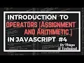 JavaScript Tutorials in Hindi Part 4 Operators in JavaScript in Hindi JavaScript operators
