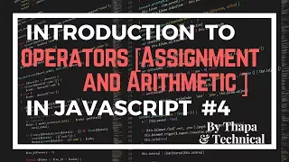 JavaScript Tutorials in Hindi Part 4 Operators in JavaScript in Hindi JavaScript operators