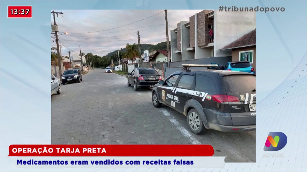 Operação Tarja Preta: Medicamentos eram vendidos com receitas falsas