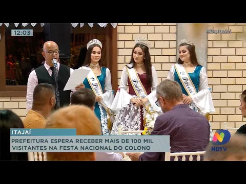 Itajaí espera receber mais de 100 mil visitantes na Festa do Colono