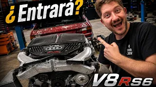 Terminamos de armar el motor de RS6 V8 4.2 BITURBO