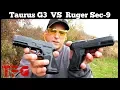 Taurus G3 VS Ruger Security 9 Range Comparison - TheFirearmGuy