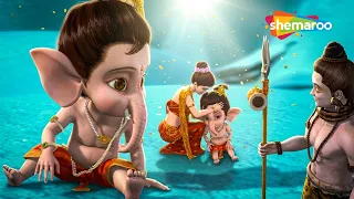 बाल गणेश जी के जन्म की पूरी कहानी | The Story of Lord Ganesha’s Birth |  ⁨@shemaroobalganesh⁩
