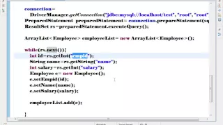 16 Java JDBC Part 2
