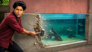 We Destroyed🤧Our Shark Tank in Seconds!🔥/JENISH KJ