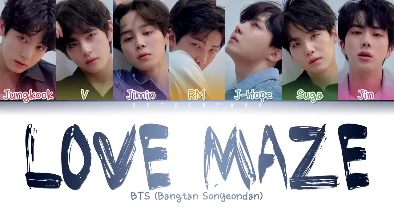 BTS (방탄소년단) - Love Maze (Color Coded Lyrics/Han/Rom/Eng)