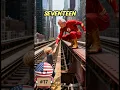 Download Lagu Grandpa Transforms to Save Child on Tracks ❤️ #shorts #grandpa #transformation