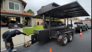 offset smoker first cook pitmaster kenny tran thesmokingribs com w harry slapyodaddybbq com