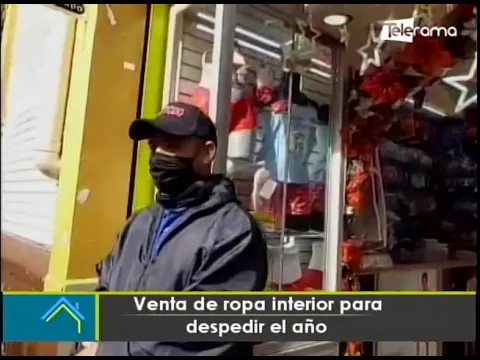 Venta de ropa interior para despedir el año