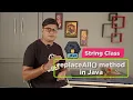 Java String replaceAll method How to use replaceAll in String in Java