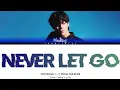 우성 WOOSUNG 'Never Let Go' Lyrics (Color Coded Lyrics)