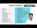 Python Advance Tutorial In Hindi