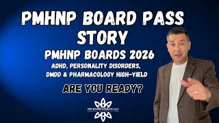 PMHNP Board PASS Story Rapid Review AD Personality Disorders DMDD Pharmacology High-Yield