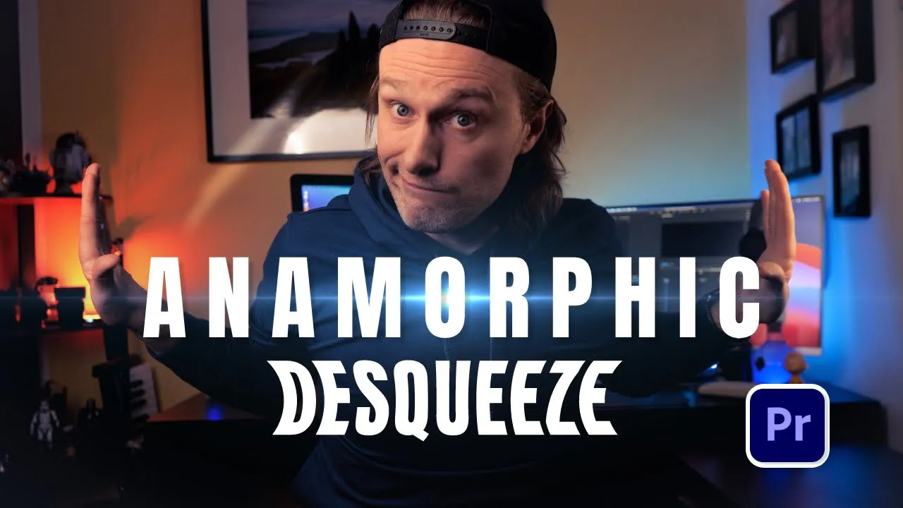 How to DESQUEEZE ANAMORPHIC VIDEO in PREMIERE PRO // 1.33X Anamorphic