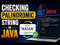 Infosys Java Interview Question Code to Check Palindrome String