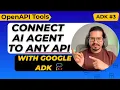OpenAPI Tools in Google ADK Connect Your Agent to REST APIs