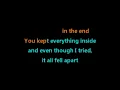 Download Lagu Linkin Park - In the end (Karaoke with Chester Vocals)