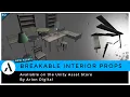 Breakable Interior Props for the Unity Asset Store