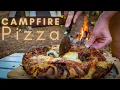 CAMPFIRE Pizza From Scratch Dutch Oven COOKING