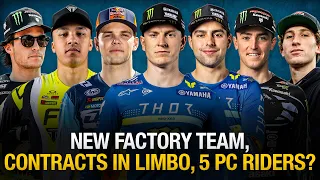 New 250 factory teams contracts in limbo 5 Pro Circuit riders 2027 Silly Season