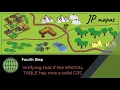MySQL 8 - How do I create Spatial Tables with the Workbench