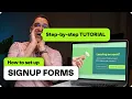 Boost E-commerce Sales Ultimate Guide to Creating Email Signup Forms