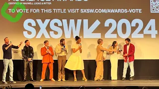 Jake Gyllenhaal Conor McGregor and the cast of ROADHOUSE at SXSW
