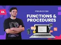 Pseudocode Functions Procedures O Level IGCSE Paper 2